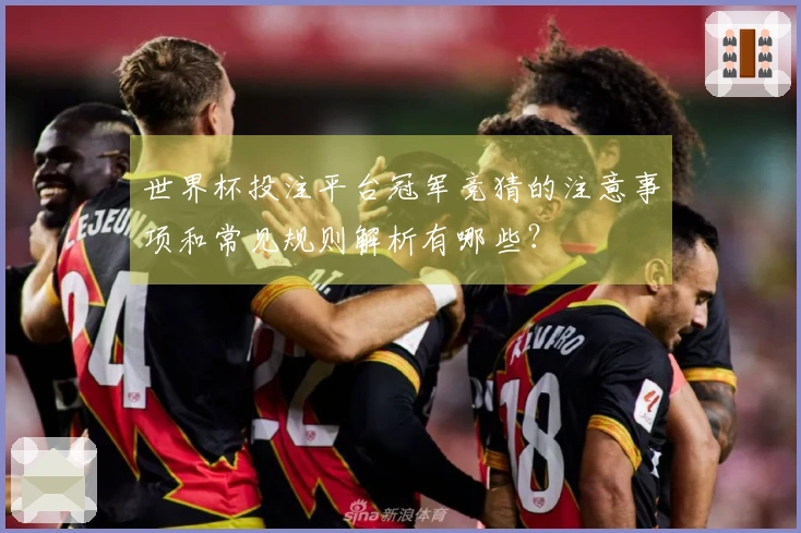 世界杯投注平台冠军竞猜的注意事项和常见规则解析有哪些？